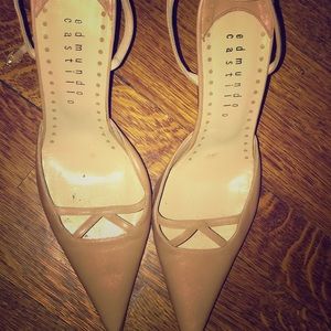 Edmundo Castillo High Heel Ankle Wrap Pumps